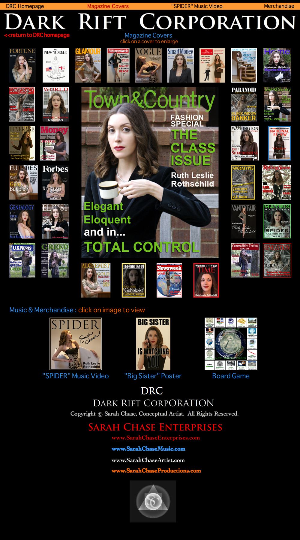 Ruth Leslie Rothschild Town and Country Magazine