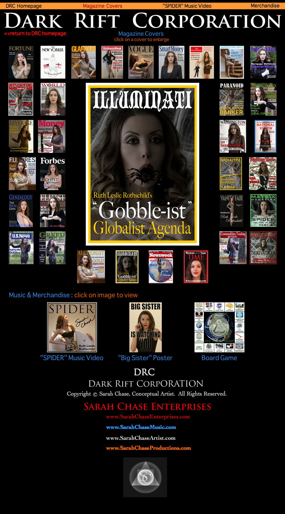 Ruth Leslie Rothschild Illuminati Magazine